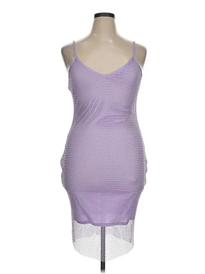 Pre-owned Planet Gold Cocktail Dress In Purple