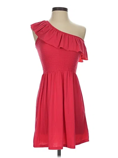 Pre-owned Planet Gold Cocktail Dress In Red