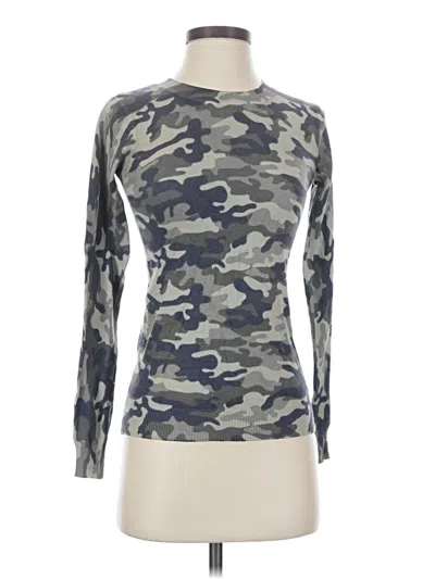 Pre-owned Planet Gold Long Sleeve T-shirt In Gray
