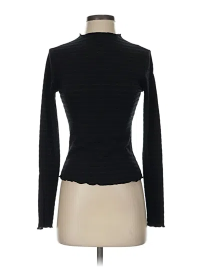 Pre-owned Planet Gold Long Sleeve Turtleneck In Black