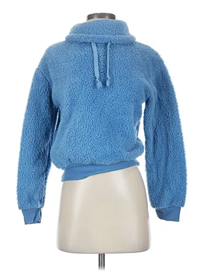 Pre-owned Planet Gold Pullover Sweater In Blue