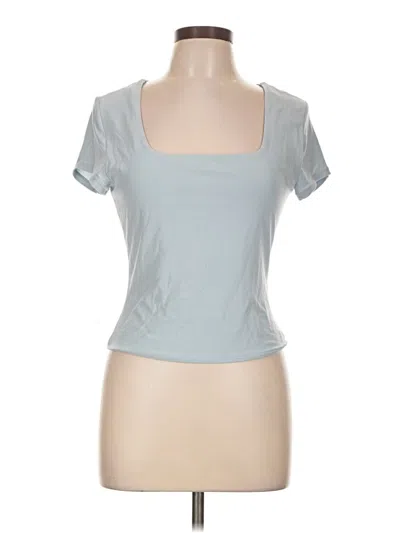 Pre-owned Planet Gold Short Sleeve T-shirt In Gray