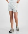 Planet Heart Juniors' Pull-on Sweatshorts In Heather Grey