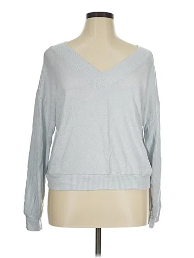 Pre-owned Planet Heart Pullover Sweater In Gray