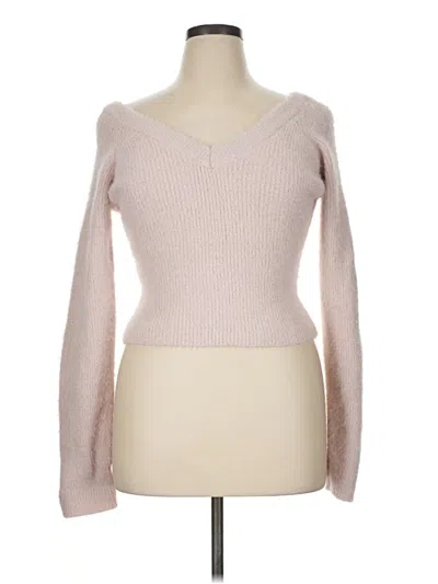 Pre-owned Planet Heart Pullover Sweater In Pink