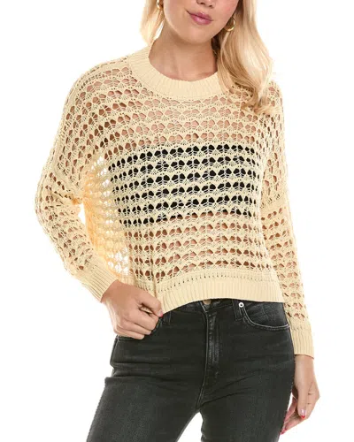 Planet Mini Crochet Sweater In Yellow