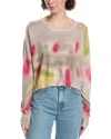 Planet Mini Spray Can Cropped Sweatshirt In Neutral