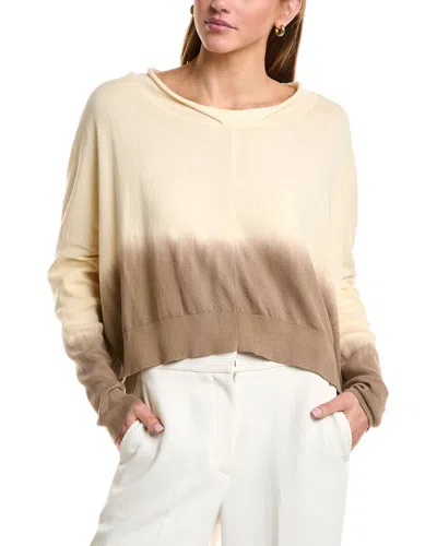 Planet Ombre Sweater In Yellow