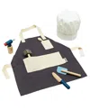 Plantoys Unisex Piece Chef Set Toy Years+ - Ages 2-4