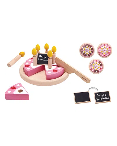 Plantoys Birthday Cake Set - Ages 2-4 In Pink