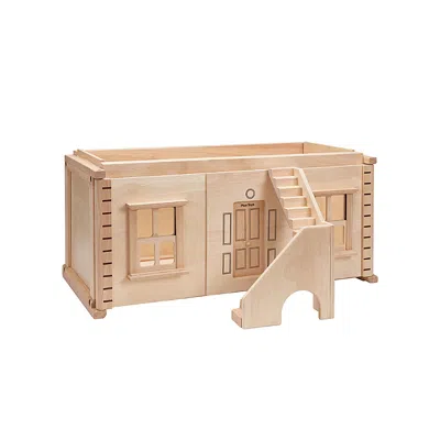 Plantoys Victorian Dollhouse Basement Floor - Ages 3+ In Brown