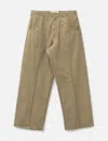 Plateau Studio Pin Tuck Work Pants In Brown