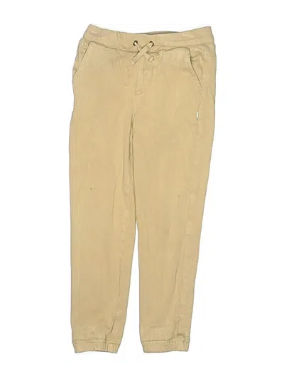 Pre-owned Play By Little Sleepies Kids' Khaki Pant In Brown