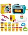 Play-doh Super Slice Cake Playset In Transparent