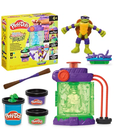 Play-doh Teenage Mutant Ninja Turtles Mutation Station Playset In Multi