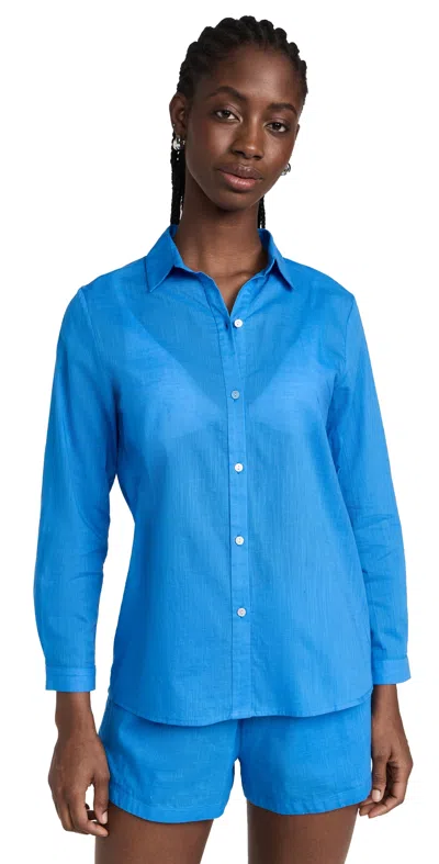 Playa Lucila Buttondown Shirt Blue