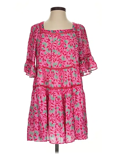 Pre-owned Playa Lucila Casual Dress In Pink