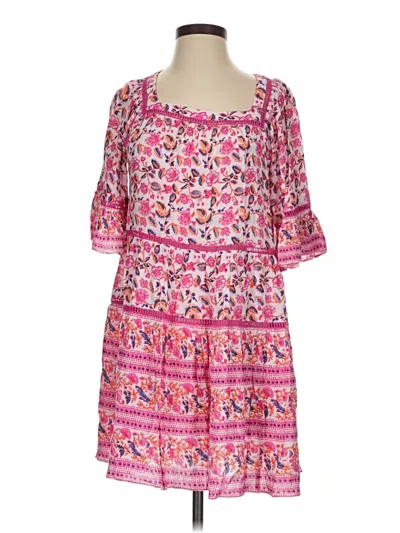 Pre-owned Playa Lucila Casual Dress In Pink