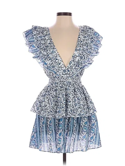 Pre-owned Playa Lucila Cocktail Dress In Blue