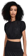Playa Lucila Crew Top Black In Black