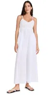 Playa Lucila Maxi Dress White In White