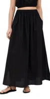 Playa Lucila Maxi Skirt Black In Black