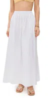 Playa Lucila Maxi Skirt White In White