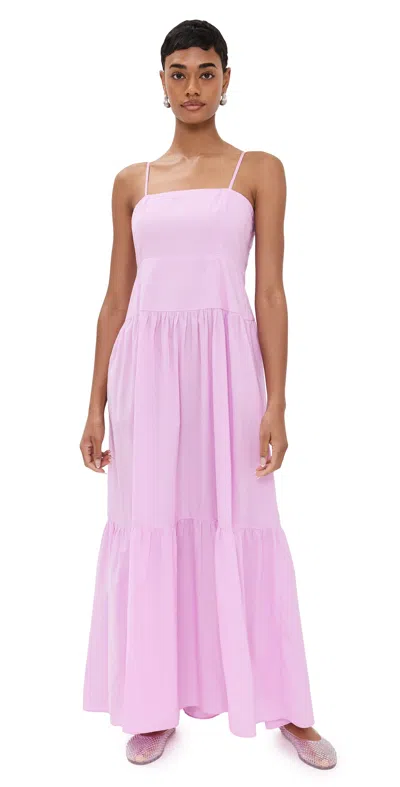 Playa Lucila Square Neck Maxi Dress Lilac