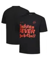 Playa Society Men's And Women's Black Indiana Fever Wordmark T-shirt