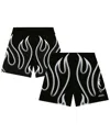 Playa Society Men's And Women's Black Las Vegas Aces Athletic Shorts