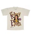 Playa Society Unisex  Kelsey Plum Cream Los Angeles Sparks Sketch T-shirt In Gold