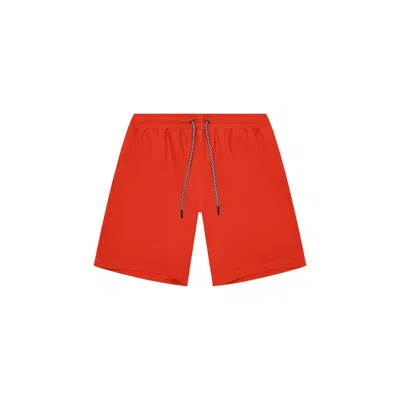 Playaluxe Men's Marbella Classic Swim Trunk Red
