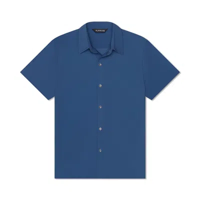 Playaluxe Men's Todos Santos Classic Shirt Petrol Blue