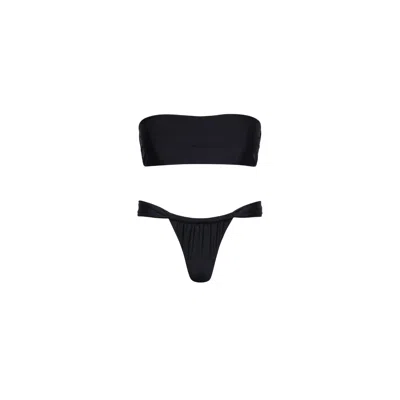 Playaluxe Women's Santorini Bikini Set Black