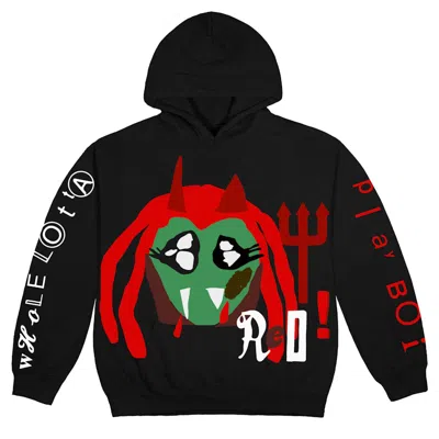 Pre-owned Playboi Carti Men's  X Cpfm 4 Wlr King Vamp Hoodie In Black