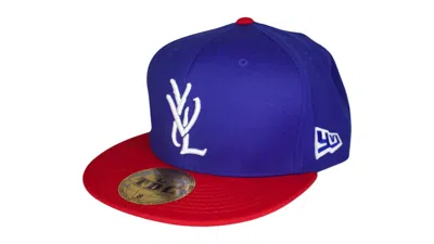 Pre-owned Playboi Carti Men's  Yvl Cap In Blue/red In Multi