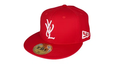 Pre-owned Playboi Carti Men's  Yvl Cap In White/red