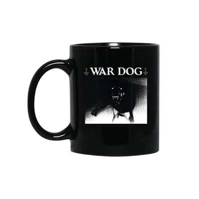 Pre-owned Playboi Carti War Dog Coffee Mug In Black