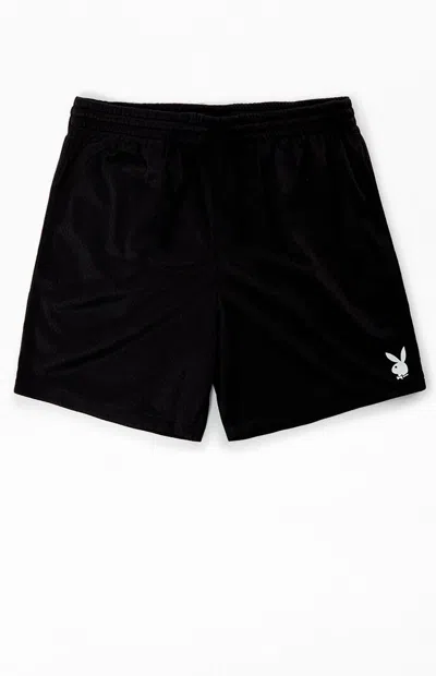 Playboy By Pacsun Mesh Shorts In Black