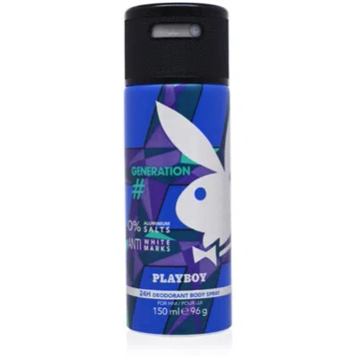 Playboy Generation Deodorant & Body Spray In Blue