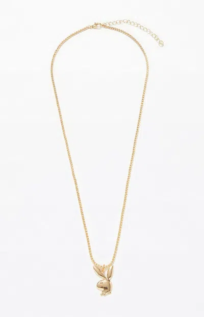 Playboy X  Bunny Necklace In Gold