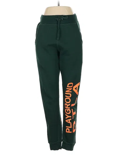 Pre-owned Playground Casual Pants In Green