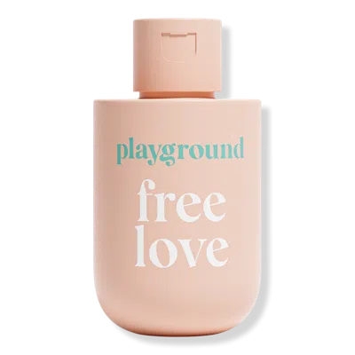 Playground Free Love Extra-gentle Water-based Personal Lubricant In Transparent