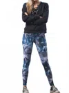 Playground Women's Supernature Printed Legging In Blue In Blue