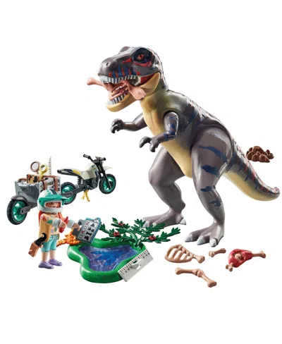 Playmobil Kids' Dinos T-rex Hunt In Blue