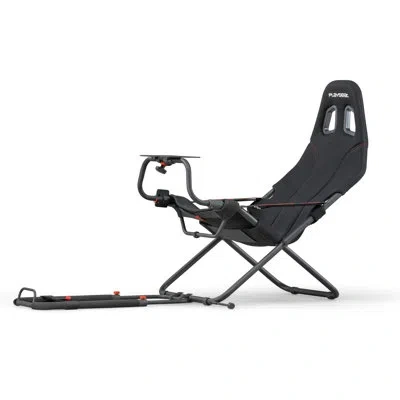 Playseat ® Challenge Actifit™ Lightweight Carbon Quality Steel Foldable Racing Simulator Cockpit With Innovat In Black;red