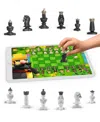 Playshifu Tacto Chess Interactive Chess Board Game Set, 14 Pieces In Open Misce