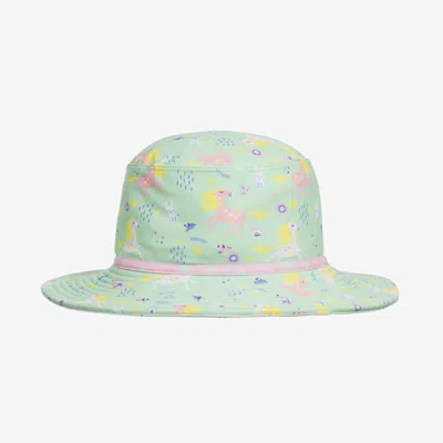 Playshoes Babies' Girls Green Unicorn Sun Hat (upf50+)