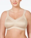 Playtex 18 Hour Cooling Comfort Wire-free Sports Bra In Nude (nude 4)
