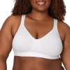 Playtex 18 Hour Cotton Stretch Ultimate Lift & Support Wireless Full Coverage Bra Us474c In White